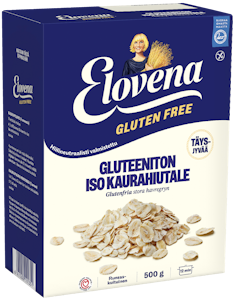 Elovena Gluteeniton iso kaurahiutale 500g