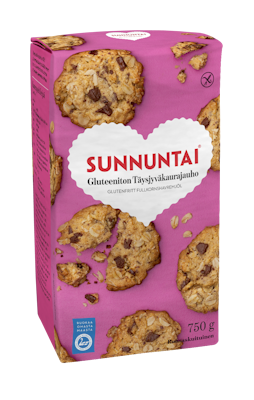 Sunnuntai GluteenitonTäysjyväkaurajauho 750g