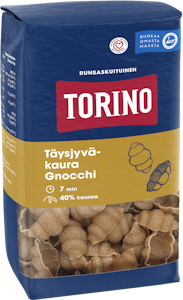 Torino Täysjyväkaura gnocchi pasta 400g