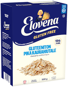 Elovena Gluteeniton pikakaurahiutale 500g