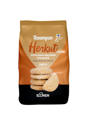 Tasangon herkut appelsiinin makuinen pikkuleipä 240g