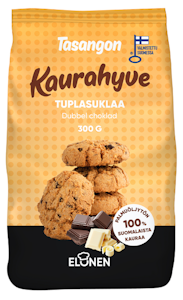 Tasangon kaurahyve tuplasuklaa pikkuleipiä 100% kaura 300g