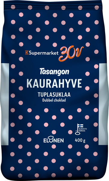 Tasangon kaurahyve 400g tuplasuklaa