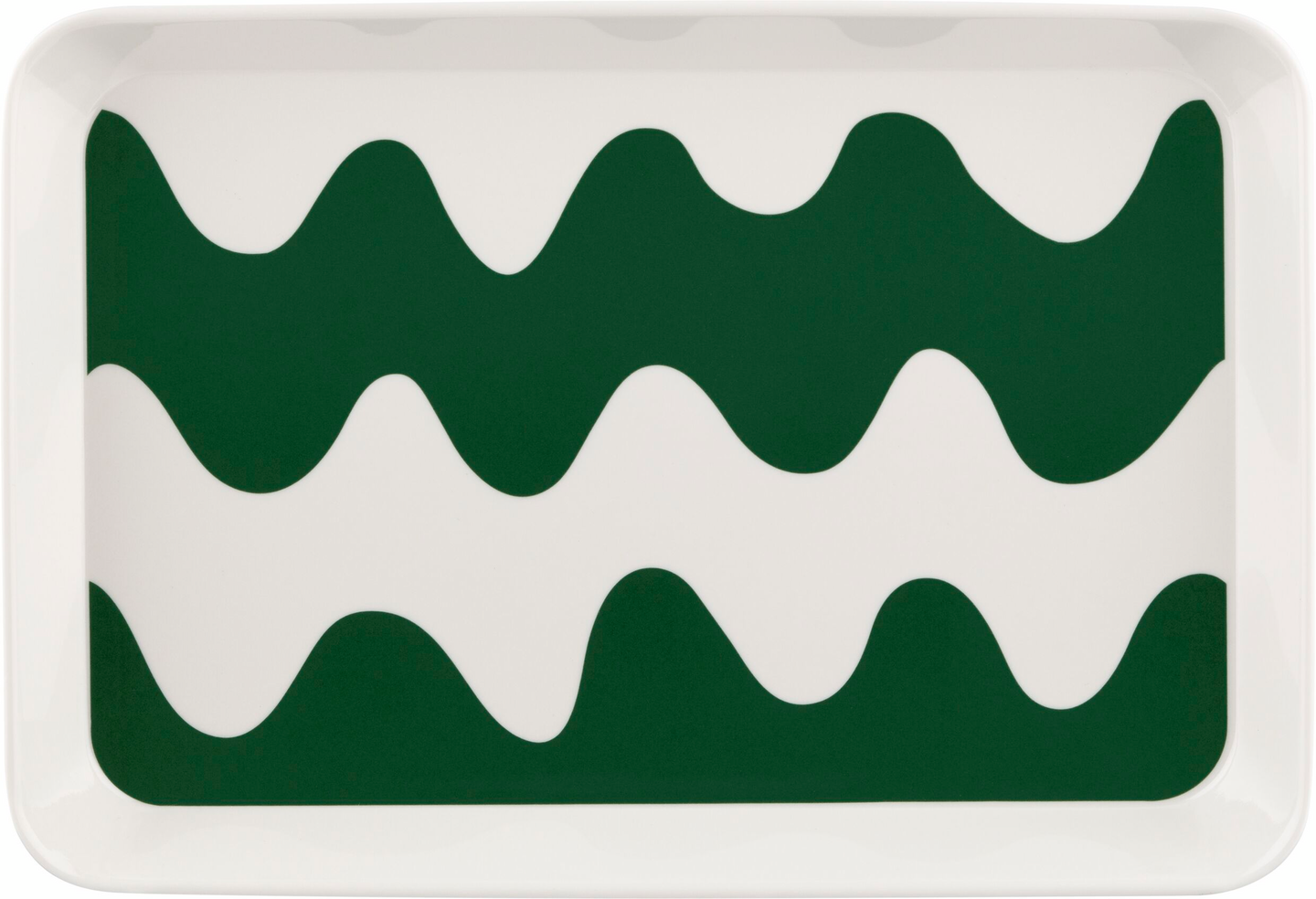 Marimekko Lokki tarjotin 16 x 23,5 cm vihreä | K-Ruoka