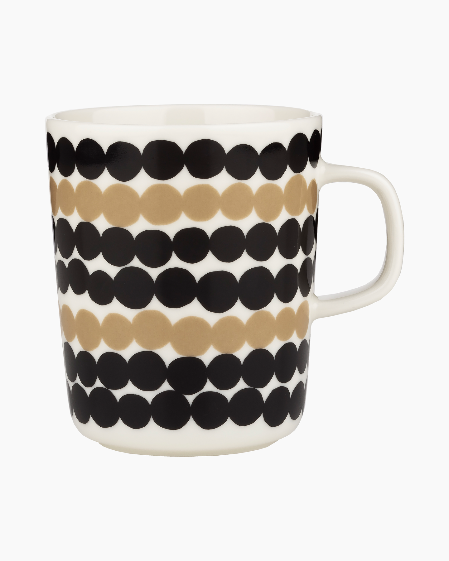 Marimekko Siirtolapuutarha muki 2,5 dl musta/beige | K-Ruoka Verkkokauppa