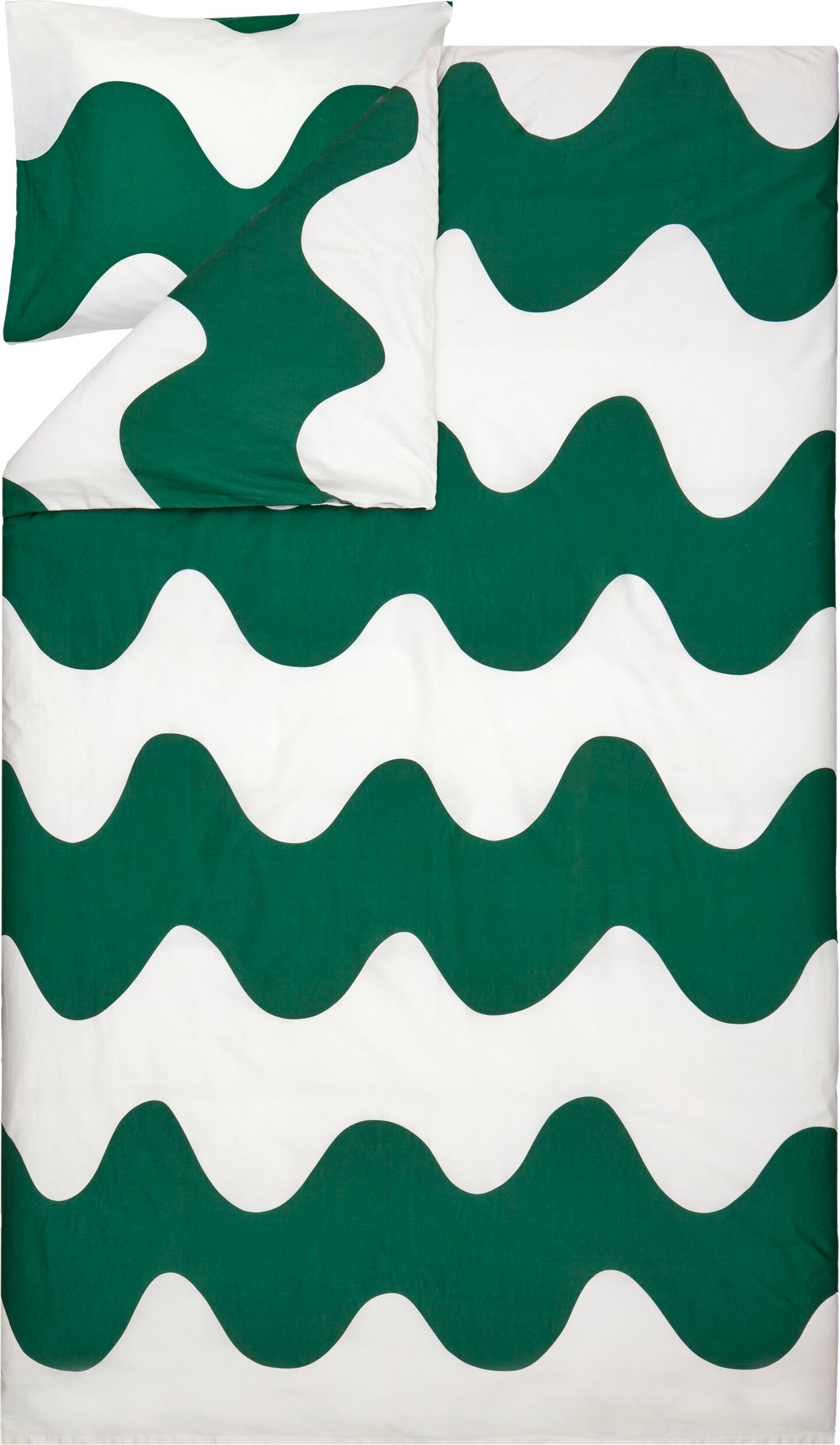Marimekko Lokki pussilakanasetti vihreä