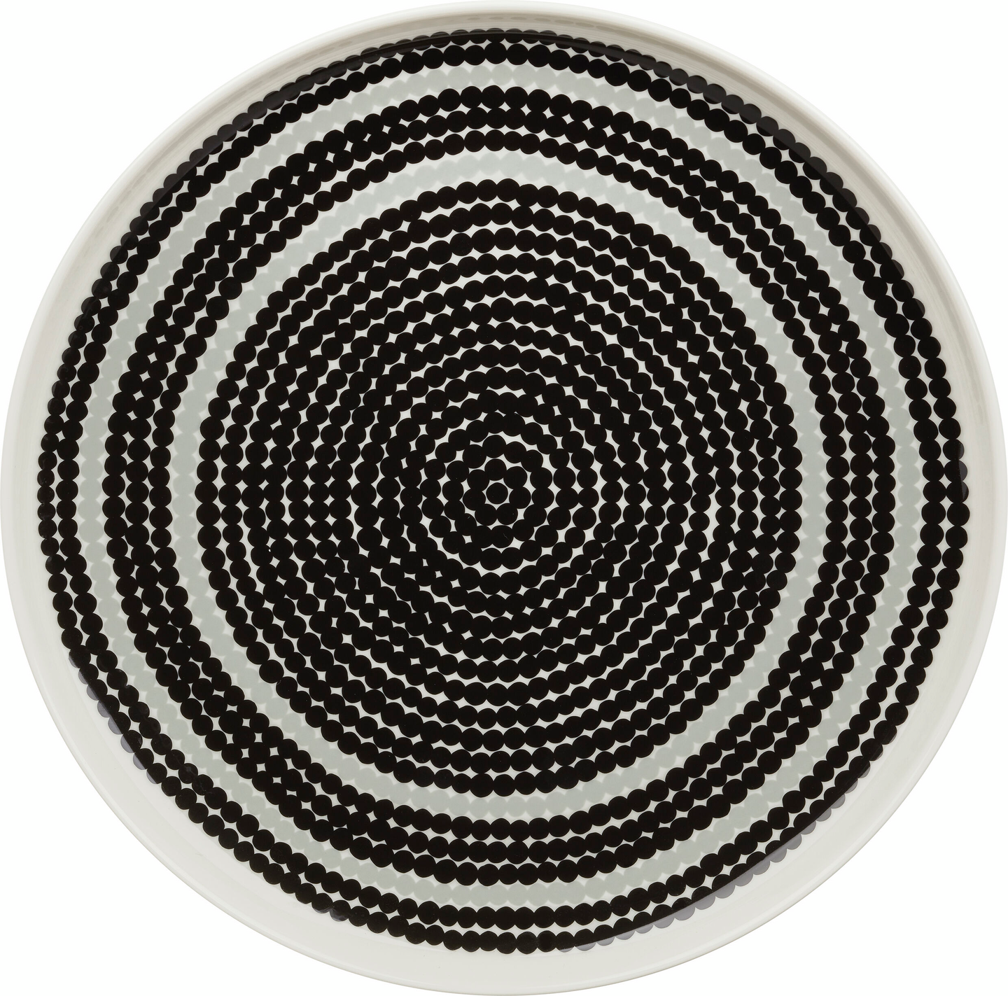 Marimekko Siirtolapuutarha lautanen 25 cm harmaa