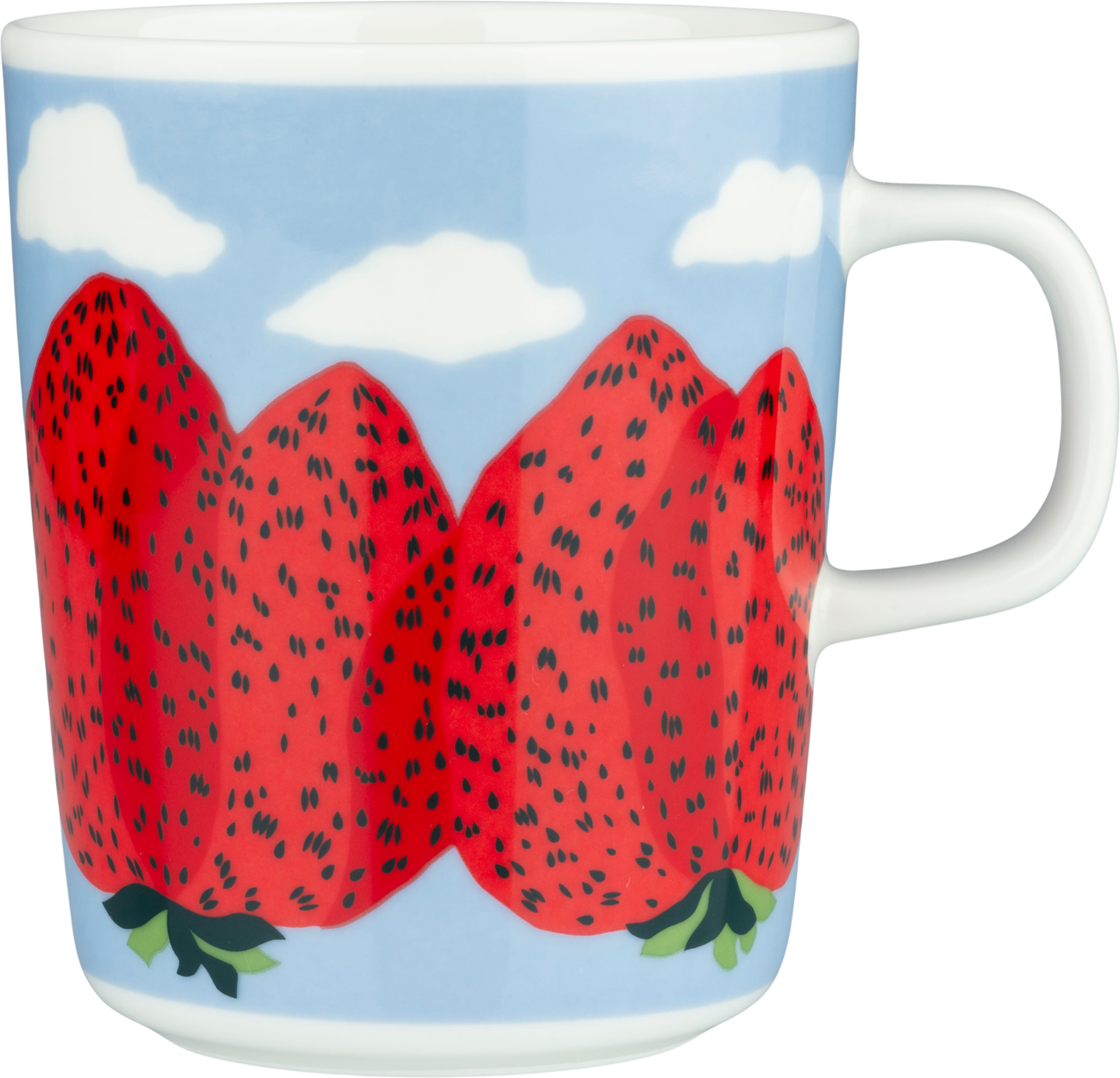 Marimekko Mansikkavuoret muki 2,5 dl