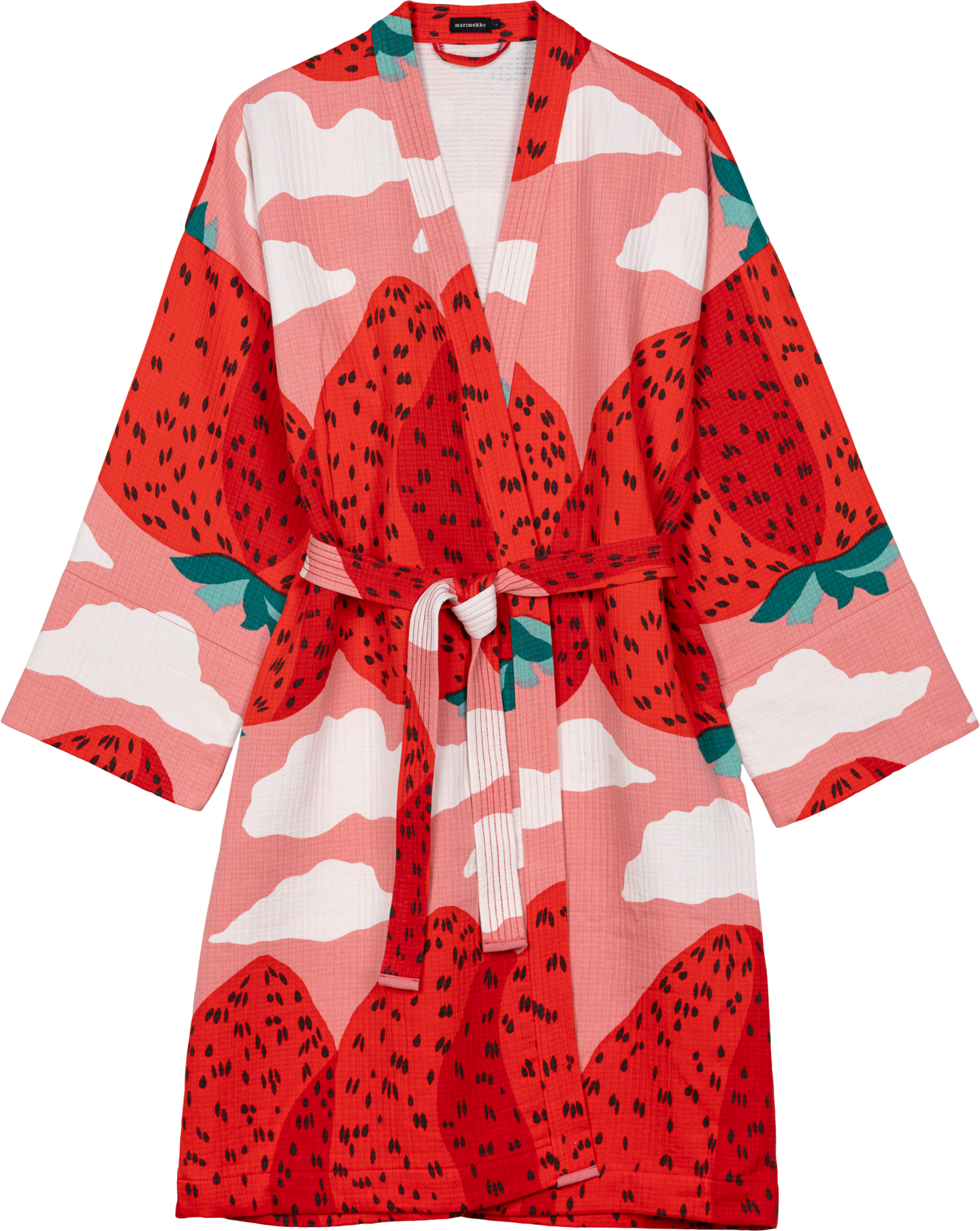 Marimekko Mansikkavuoret aamutakki