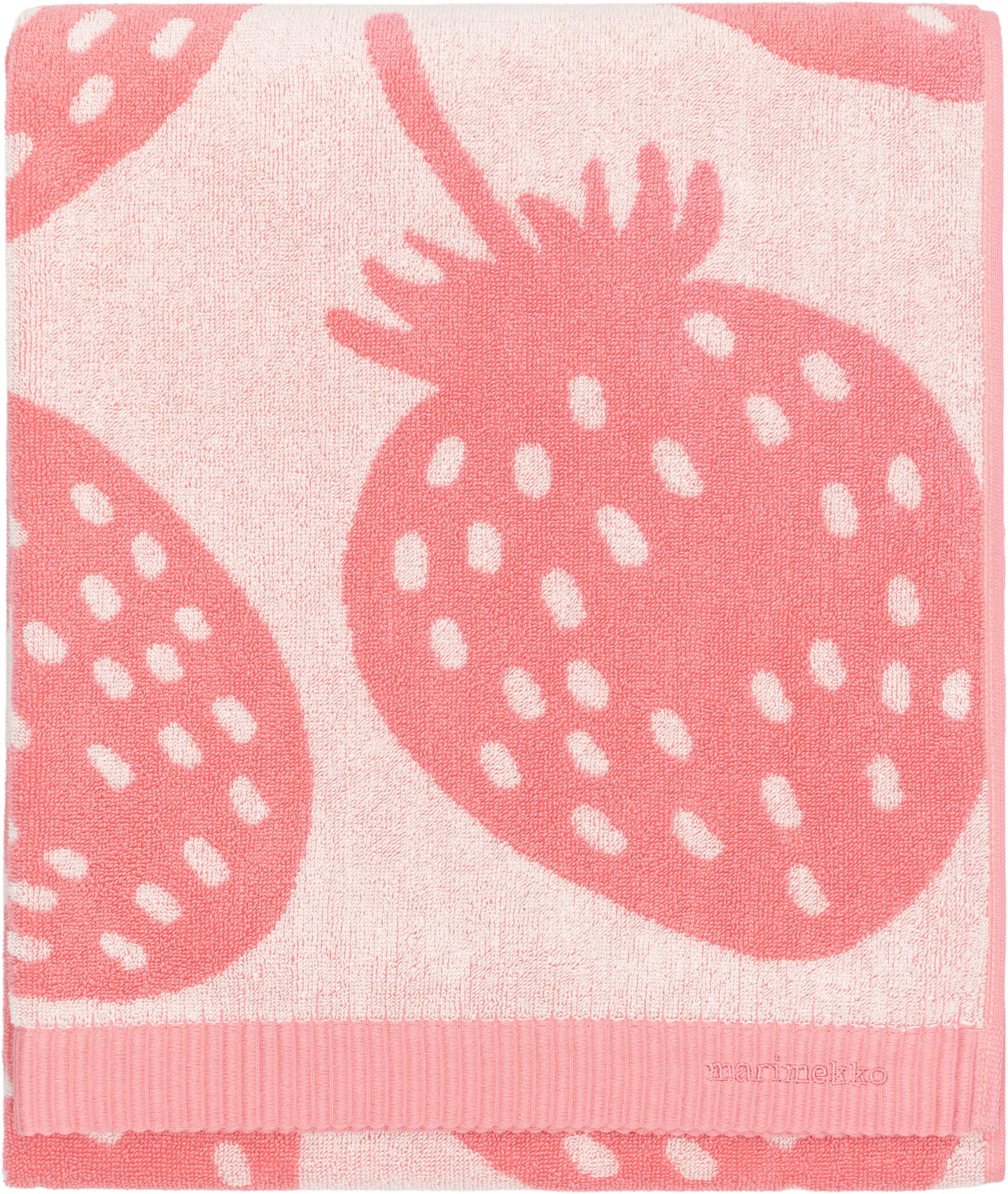 Marimekko Mansikka kylpypyyhe 70x140 cm