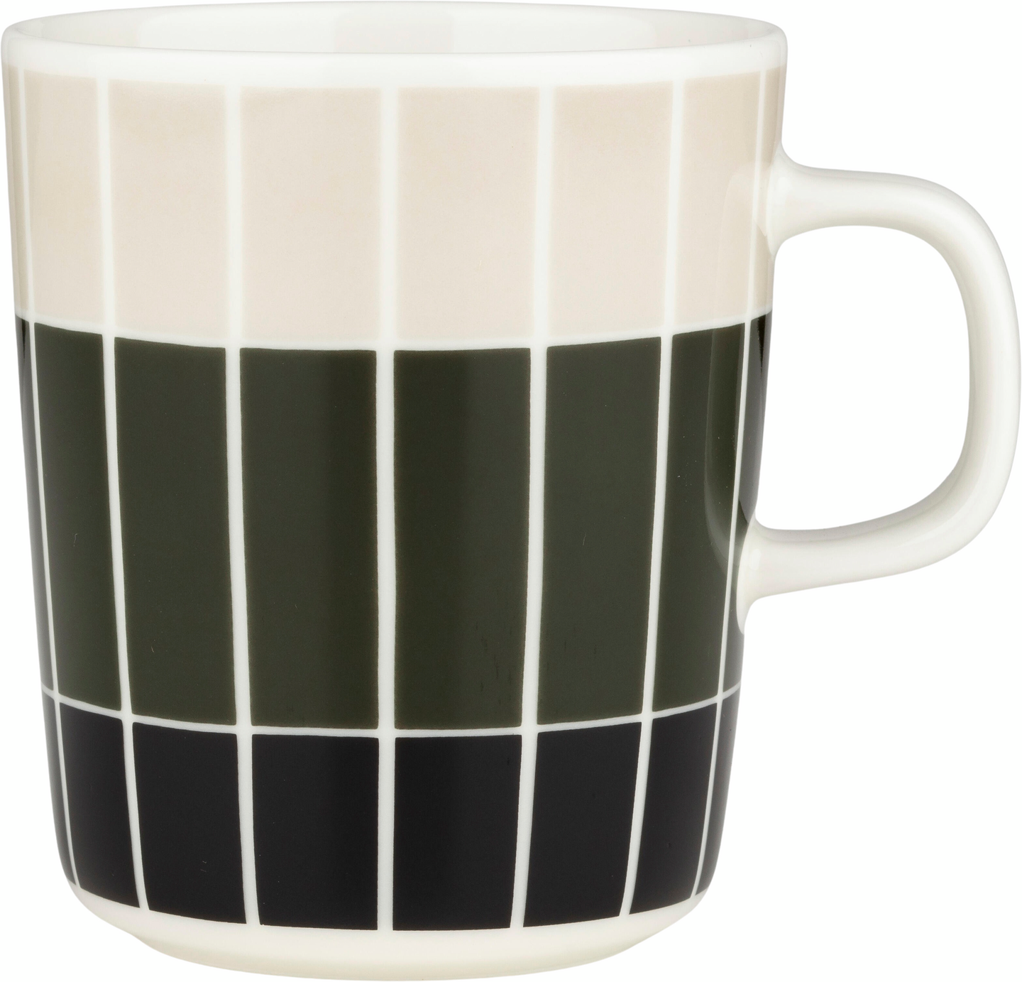 Marimekko Tiiliskivi muki 2,5 dl vihreä