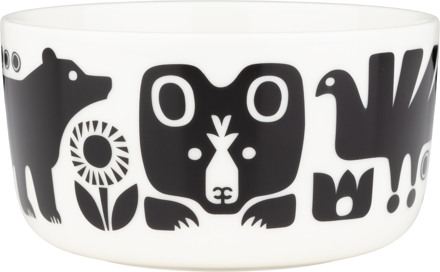 Marimekko Kanteleen kutsu kulho 5 dl musta