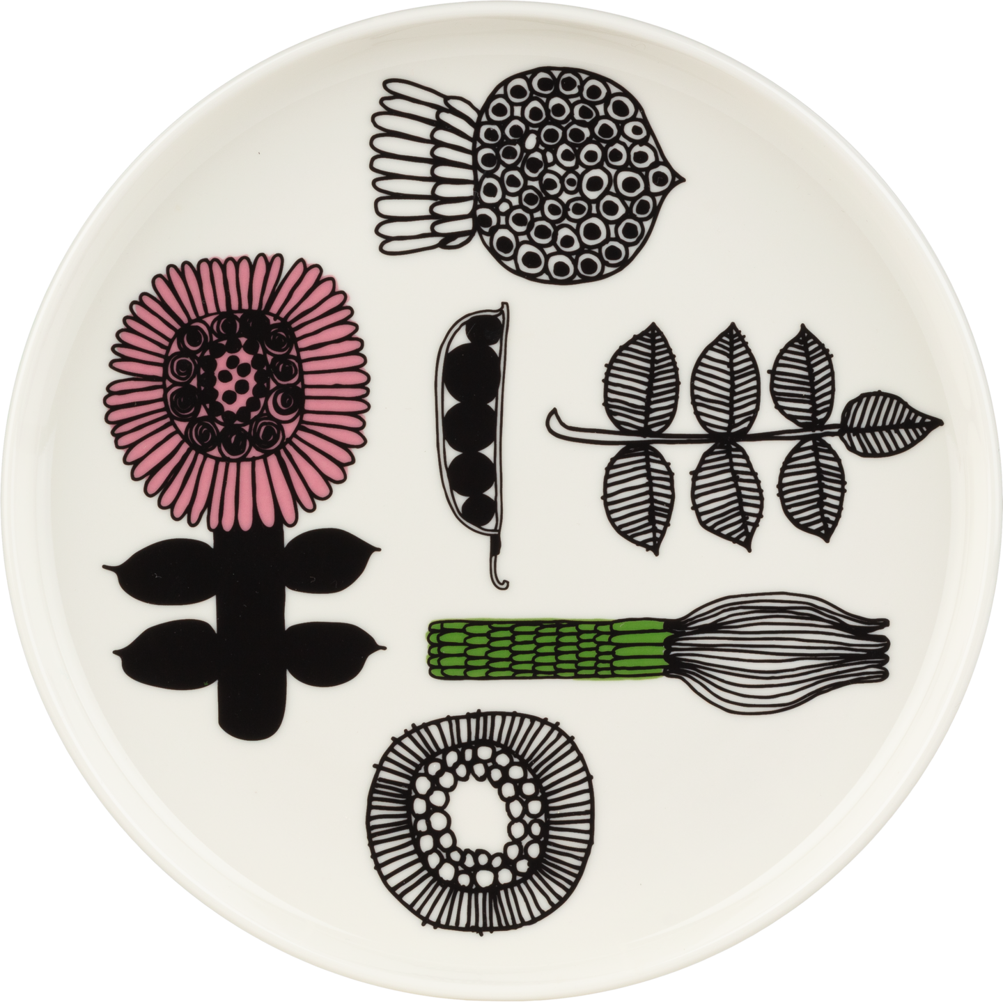 Marimekko Puutarhurin parhaat lautanen 20 cm
