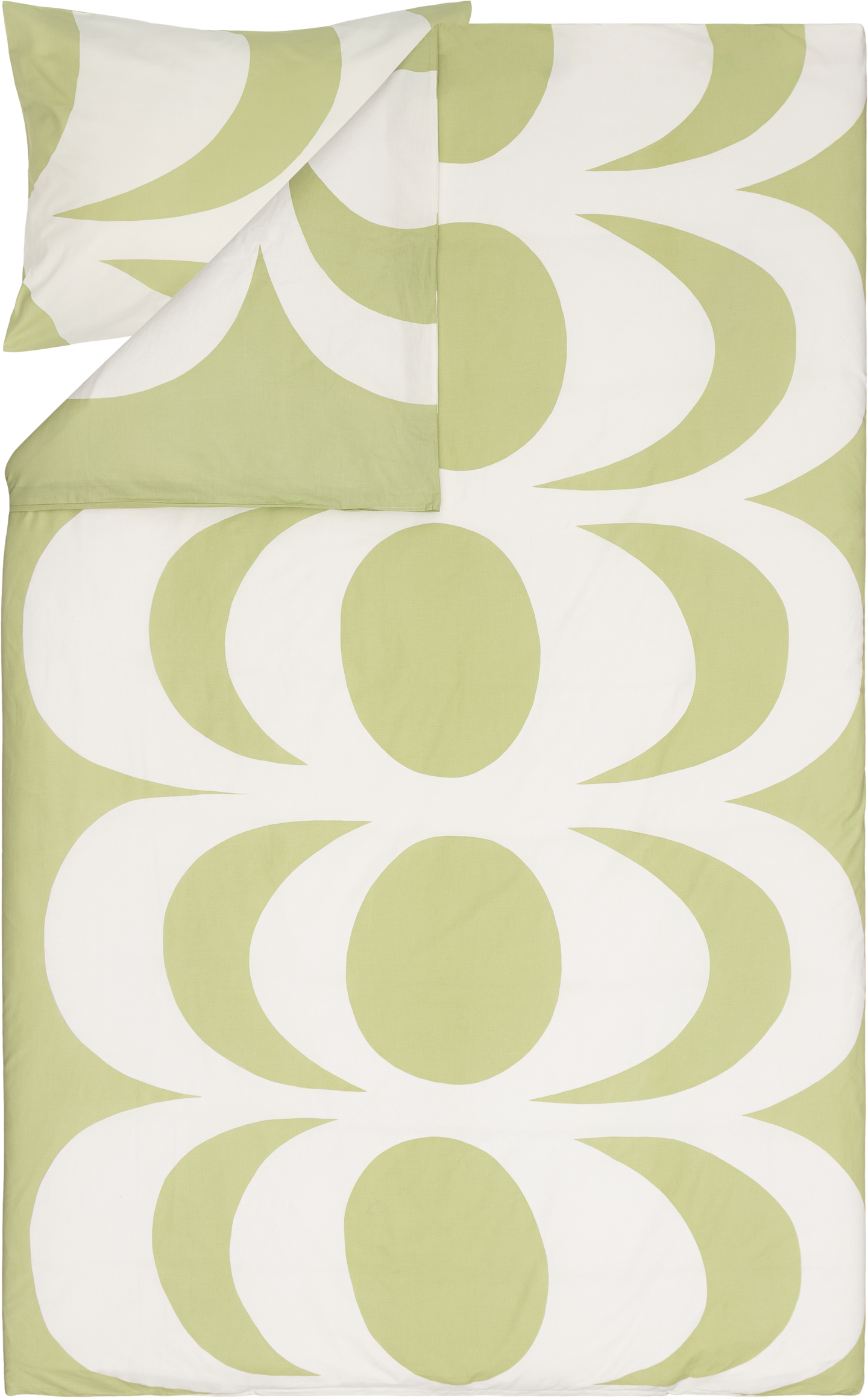 Marimekko Kaivo pussilakanasetti 150x210 cm vaaleanvihreä