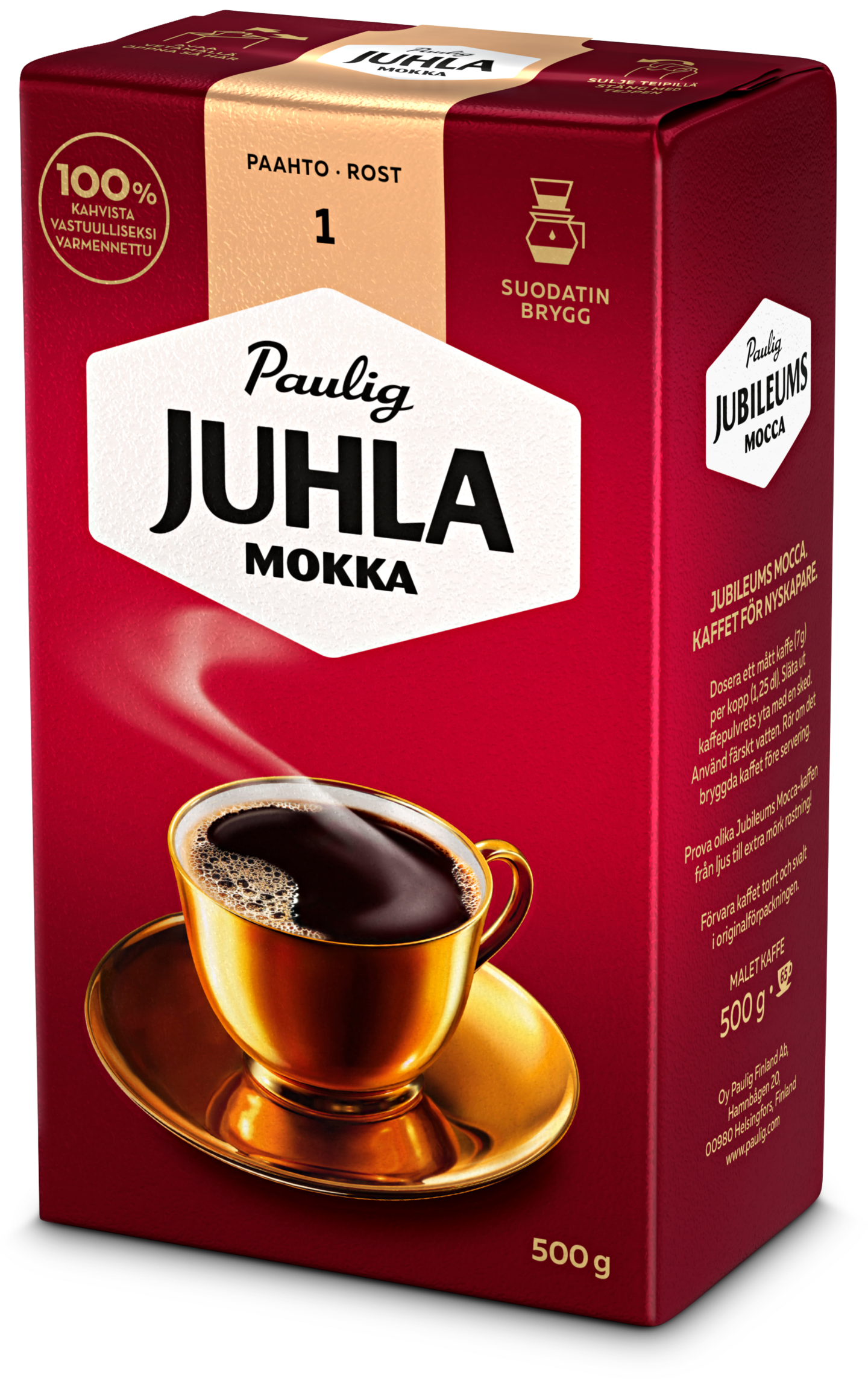 Juhla Mokka kahvi 500g sj