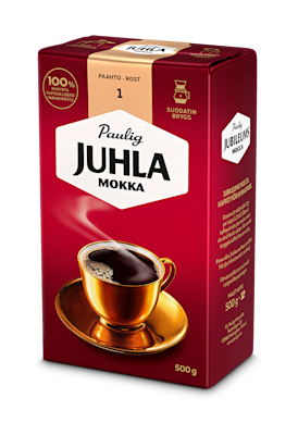 Juhla Mokka kahvi 500g suodatinjauhatus