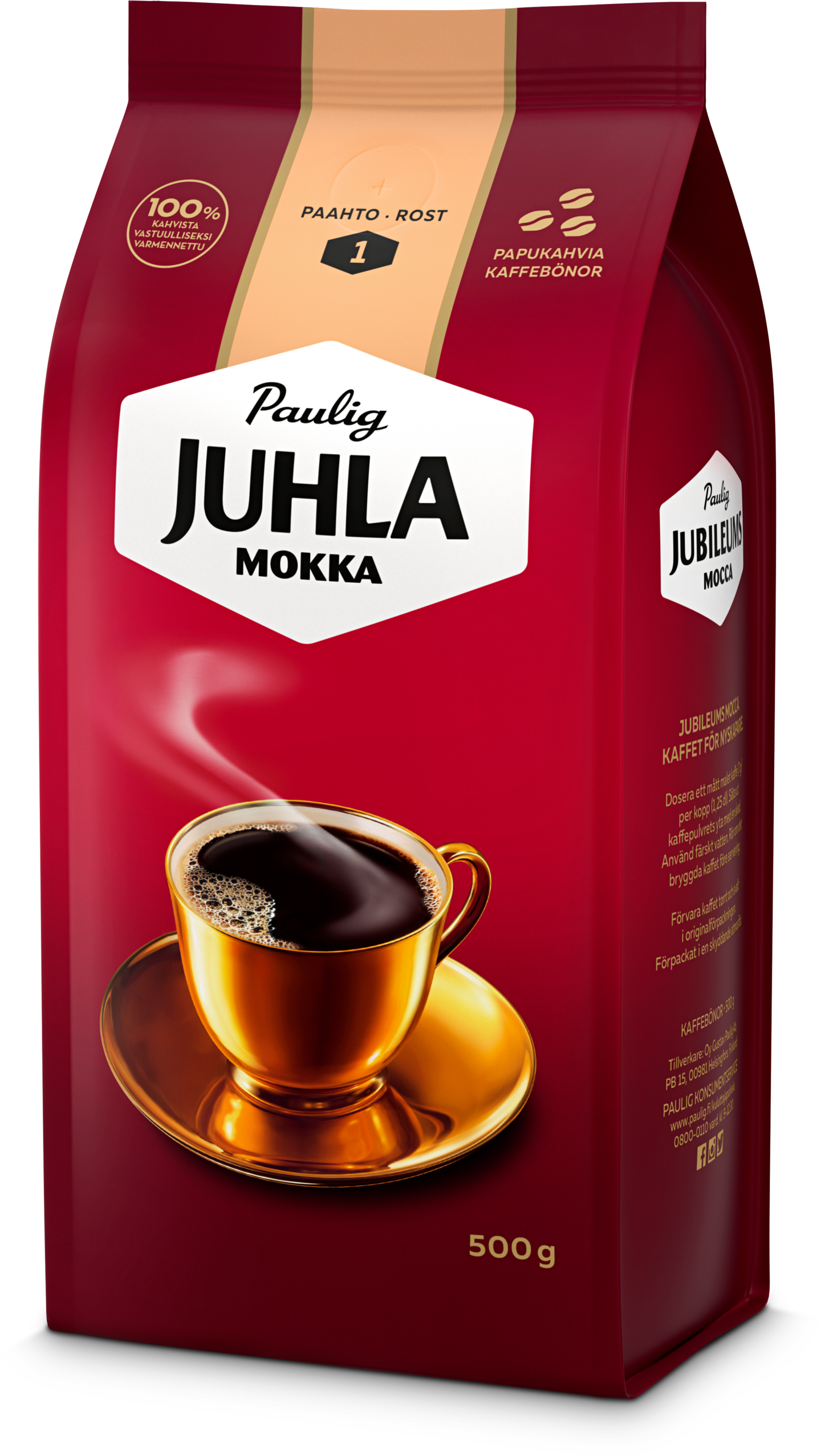 Juhla Mokka papukahvi 500g