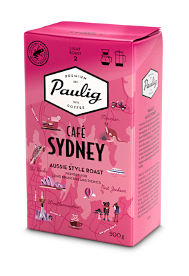 Paulig Cafe Sydney 500g hienojauhettu kahvi RFA