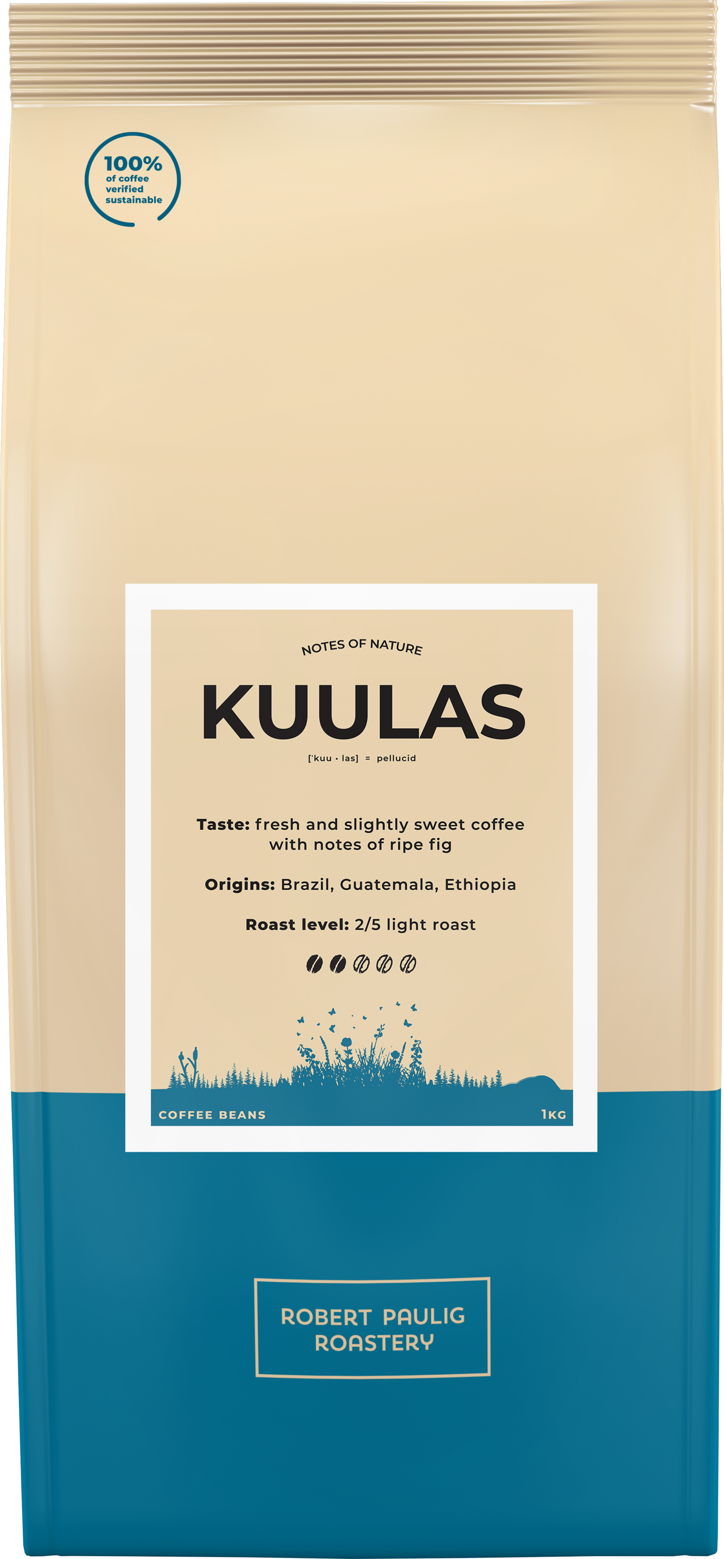 Robert Paulig Roastery Notes of Nature Kuulas 1kg papukahvi