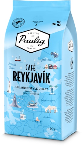 Paulig Café Reykjavik 450g papukahvi UTZ