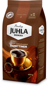 Paulig Juhla Mokka Samettinen kahvipapu 450g