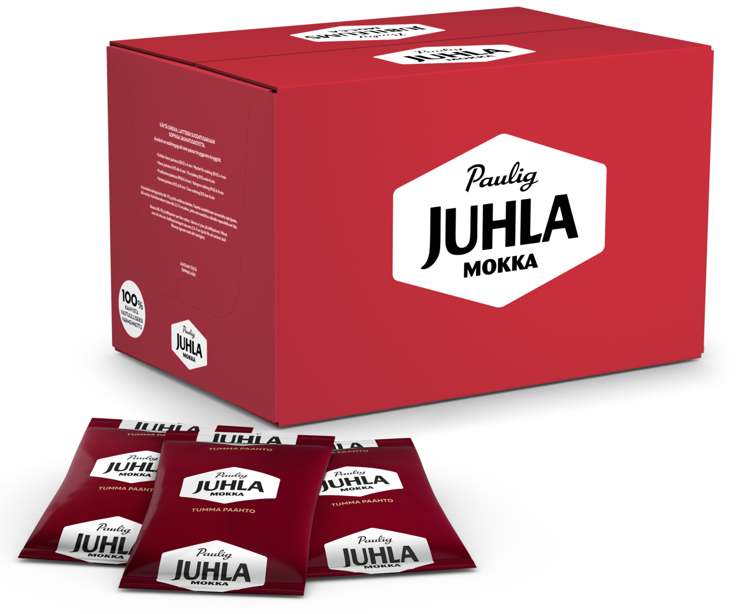 Juhla Mokka Tumma Paahto 44x100g hienojauhettu kahvi