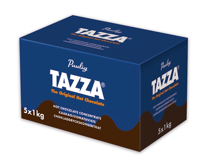 Tazza Hot Chocolate 5x1kg UTZ kaakaojuomatiiviste | K-Ruoka Verkkokauppa