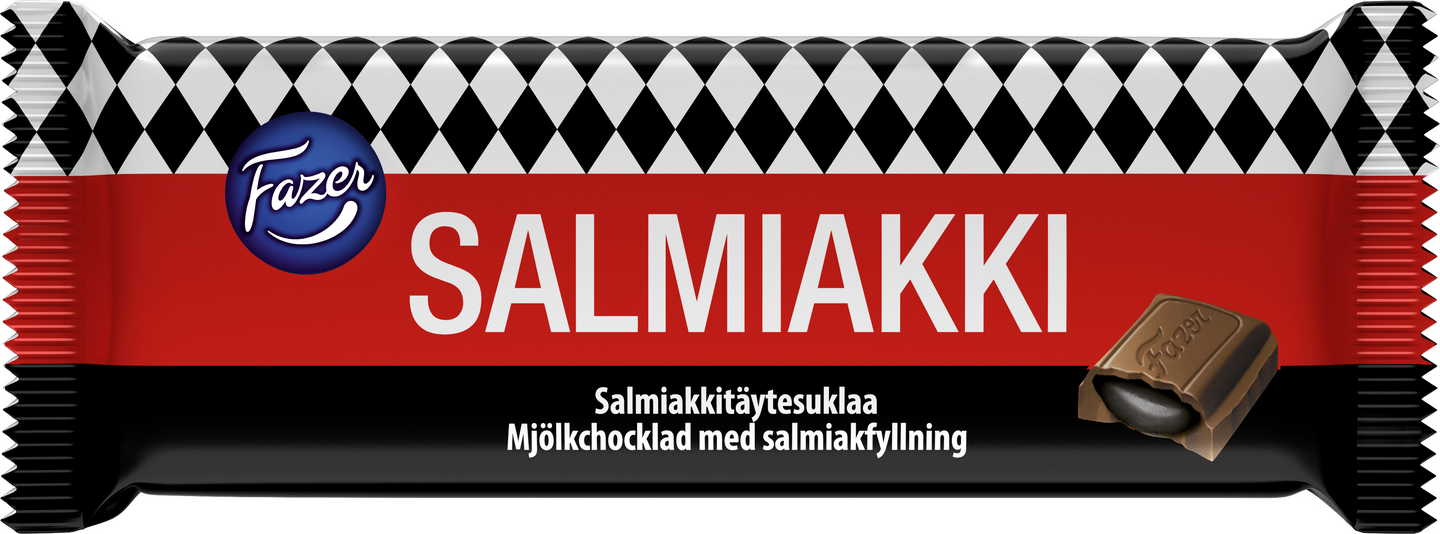 Fazer Salmiakkisuklaa suklaalevy 100g