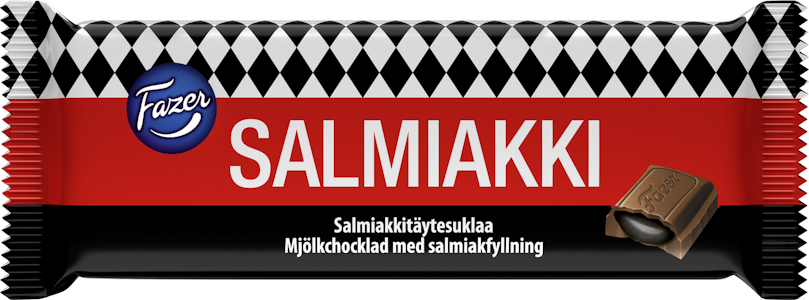 Fazer Salmiakkisuklaa suklaalevy 100g