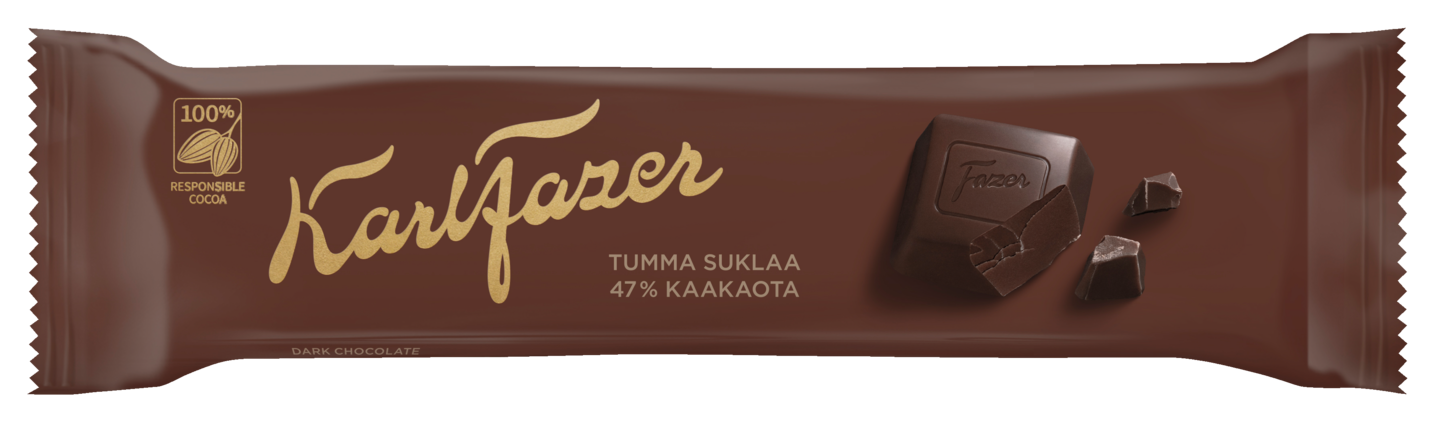 Karl Fazer tumma suklaapatukka 39g