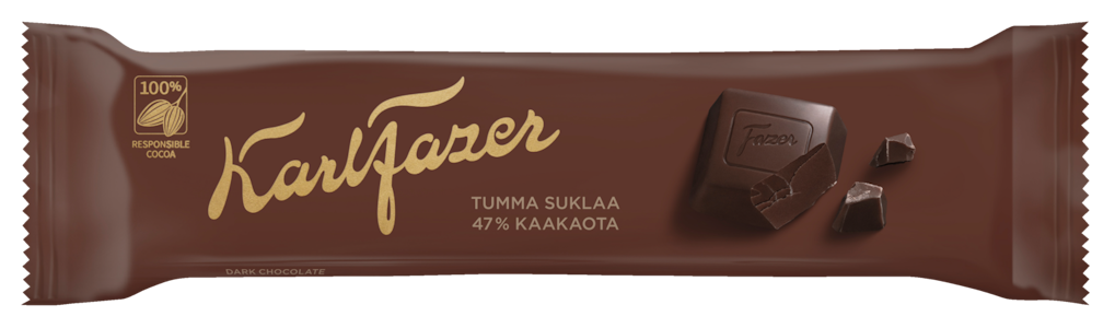 Karl Fazer tumma suklaapatukka 39g