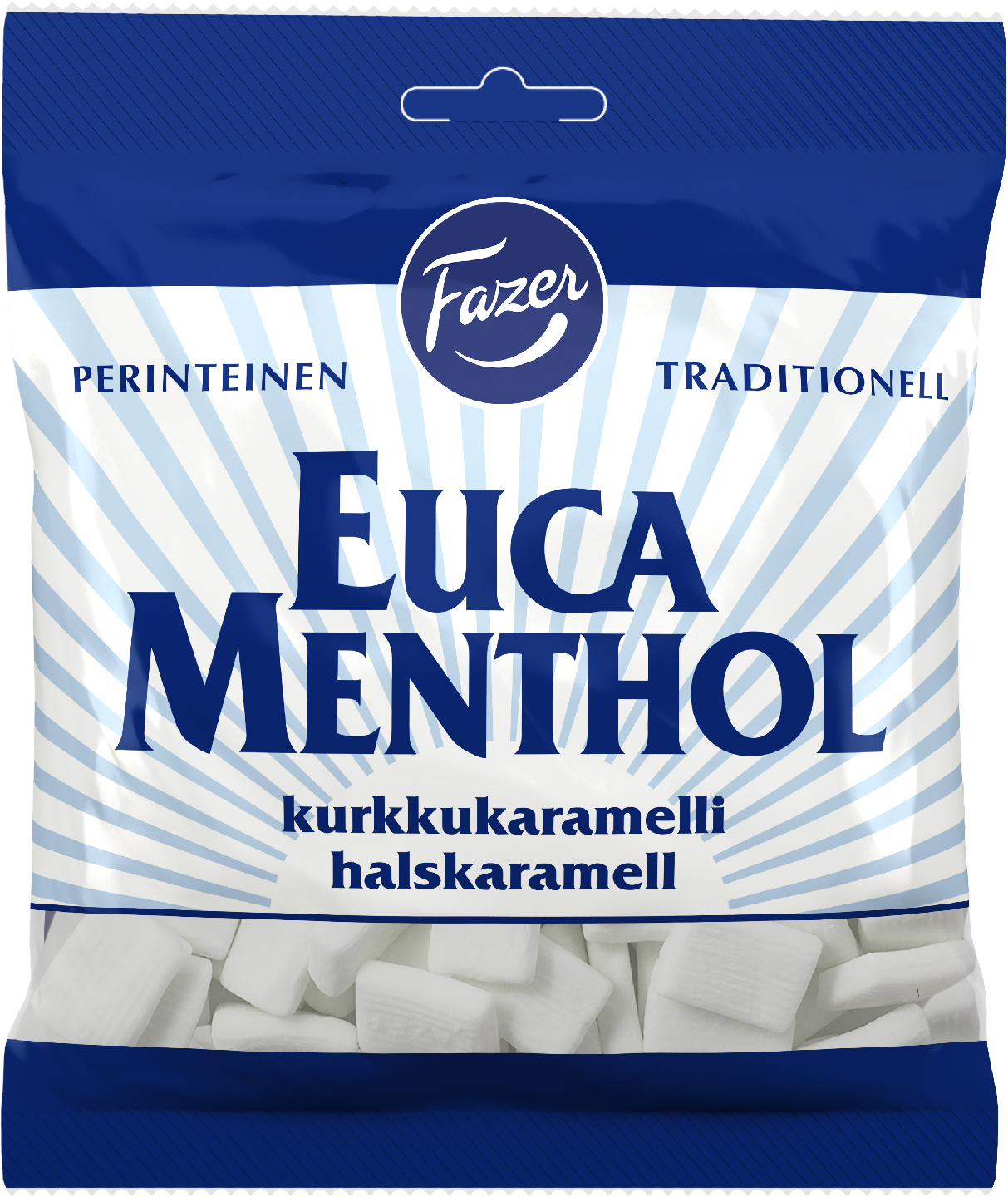 Fazer Eucamenthol kurkkukaramelli pussi 200g