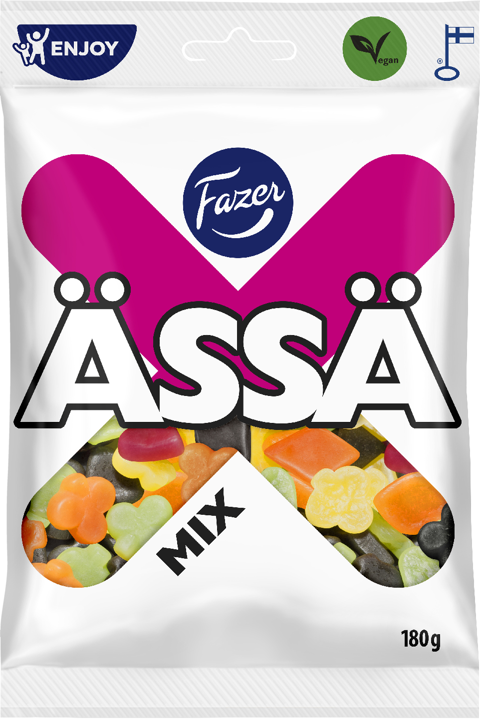 Fazer Ässä mix karkkipussi 180g