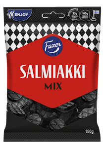 Salmiakki mix 180g pussi