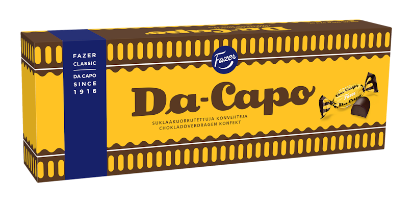 Da Capo suklaakonvehtirasia 350g