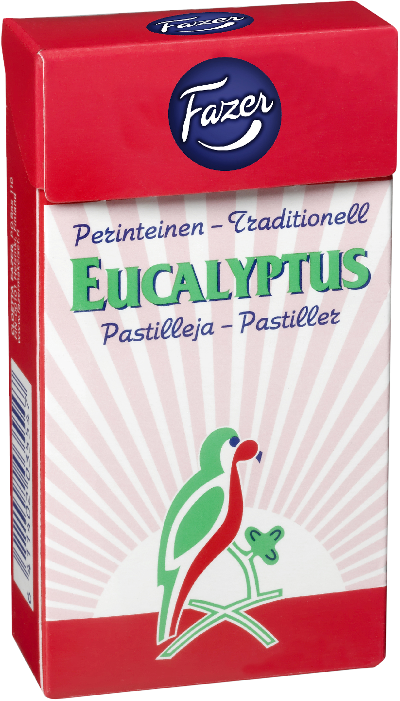 Fazer Eucalyptus kurkkupastilleja 38g