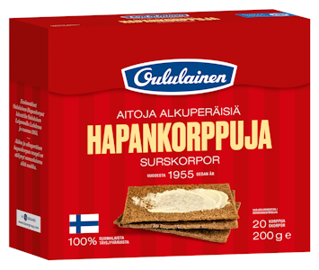 Oululainen Hapankorppu 200 g