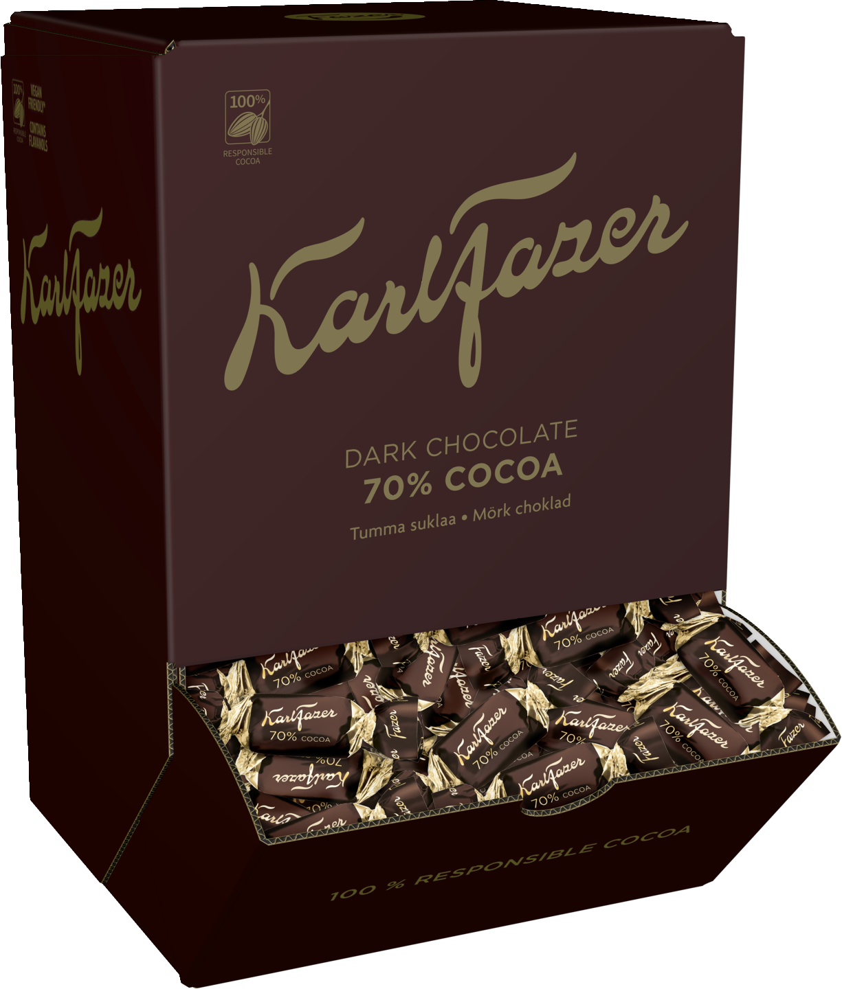Karl Fazer Dark 70% suklaakonvehti 3kg