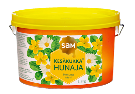 SAM Kesäkukka 2,5kg Hunaja