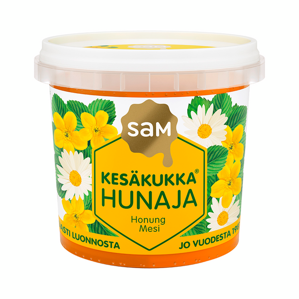 SAM Kesäkukka hunaja juokseva 450g