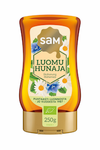 SAM juokseva hunaja 250g luomu