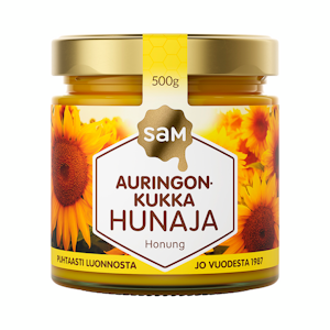 SAM Auringonkukkahunaja 500g