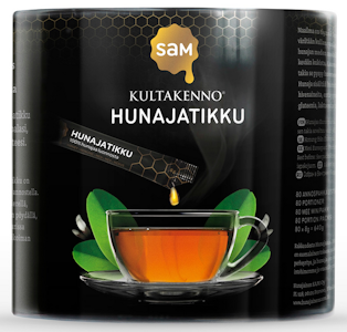 SAM Kultakenno Hunaja-annostikku kahviopakkaus 80x8g