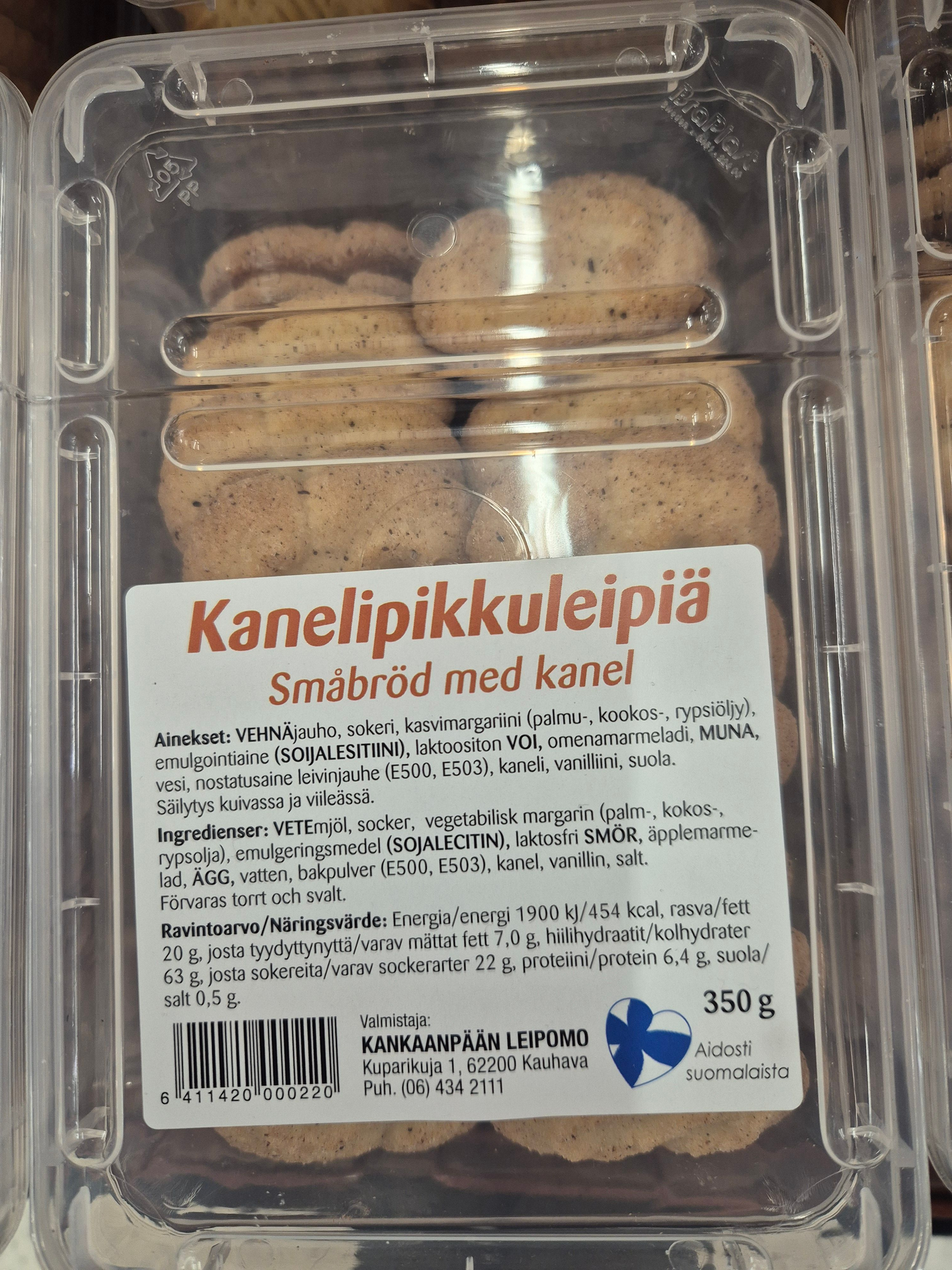 Kankaanpään kanelipikkuleipä