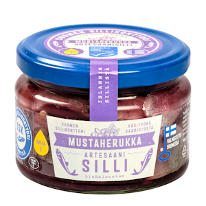 Suomen Sillikonttori mustaherukkasilli 280g/140g MSC