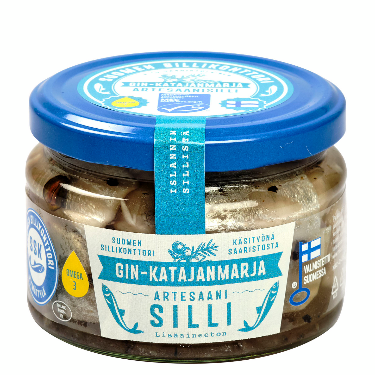 Suomen Sillikonttori ginkatajasilli 280g/140g MSC