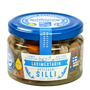 Suomen Sillikonttorii sillinpaloja lasimestarikastikkeessa 280g/140g MSC