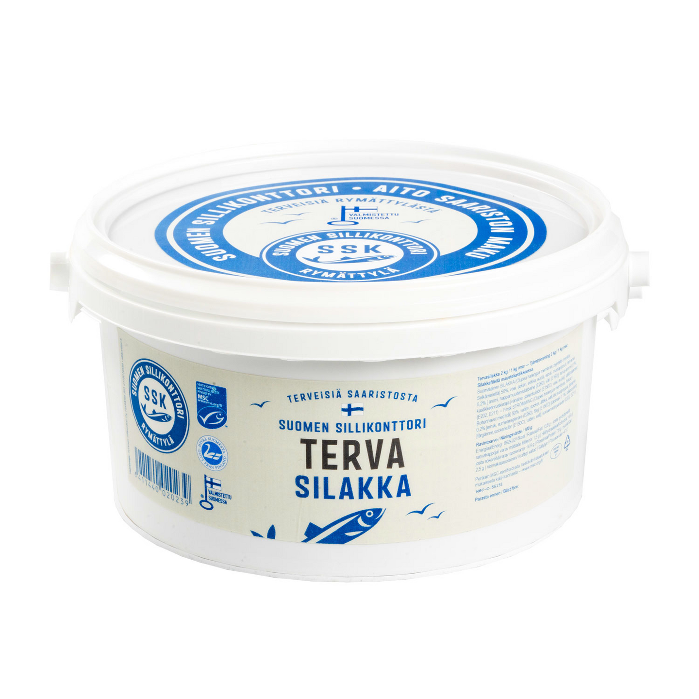 Suomen Sillikonttori tervasilakka 2kg/1kg MSC