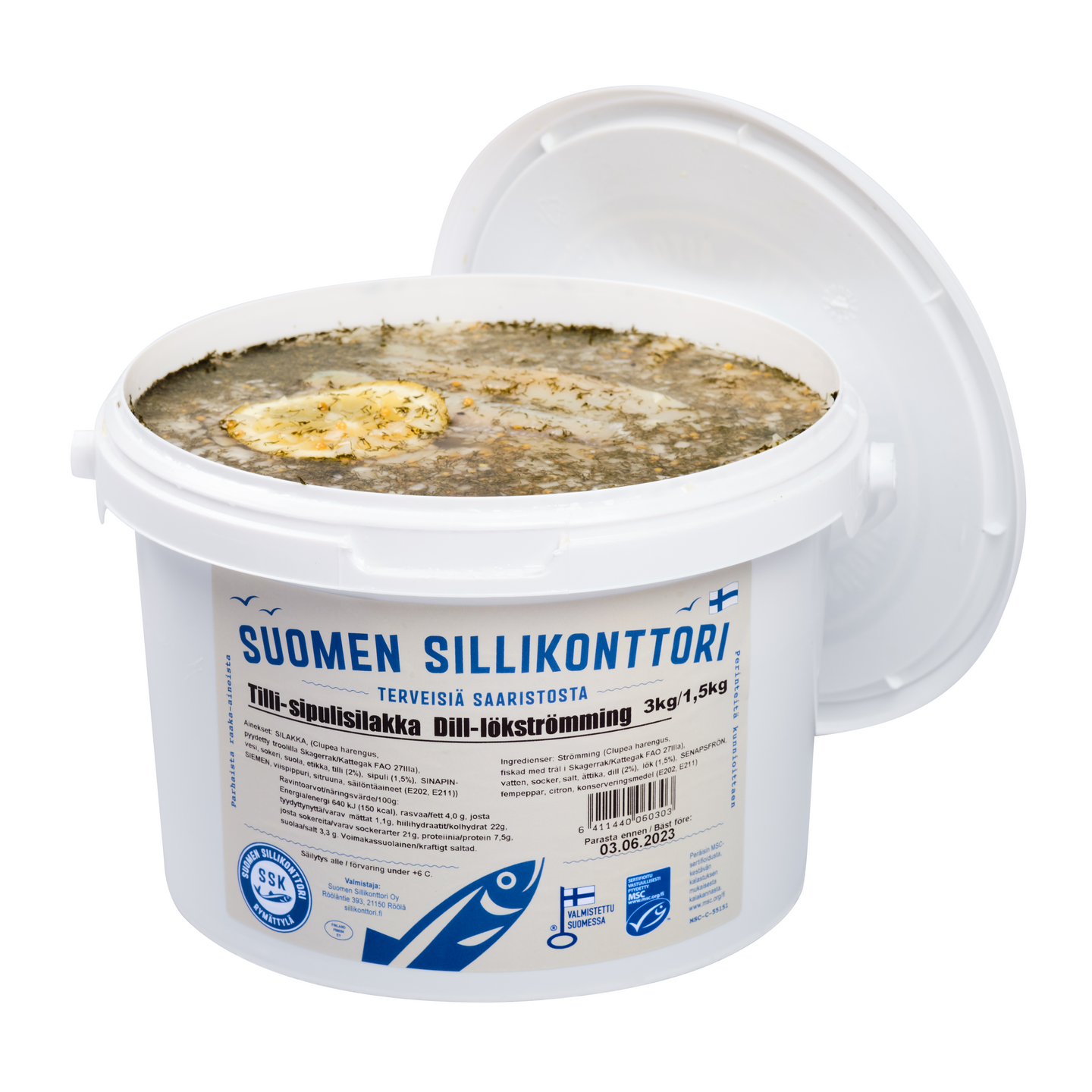 Sillikonttori Tilli-sipulisilakka 3kg/1,5kg MSC