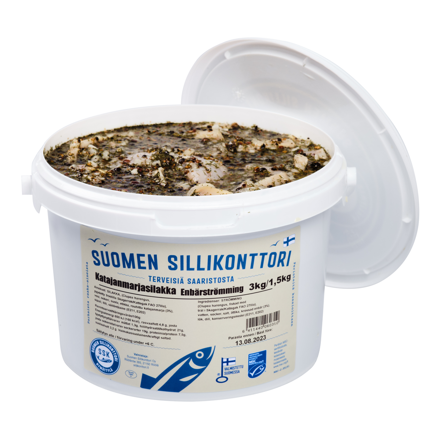 Sillikonttori Katajanmarjasilakka 3kg/1,5kg MSC